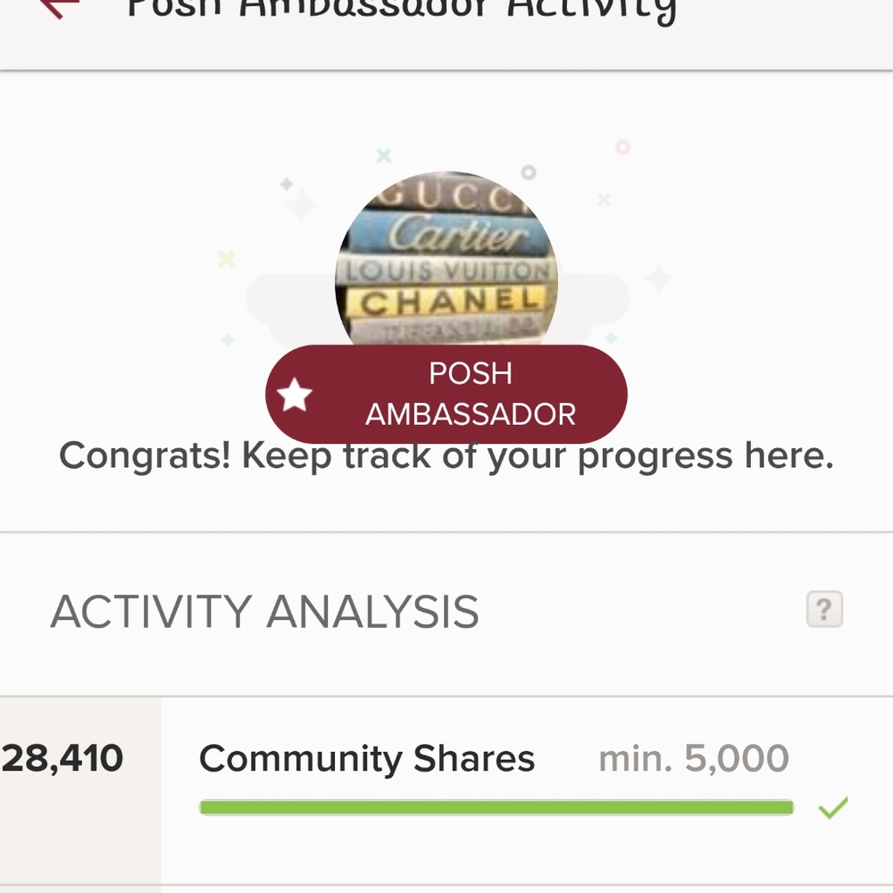 Woo! I am now a Posh Ambassador!